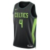 Dres Boston Celtics Jrue Holiday Nike 2024-25 City Edition Crno Swingman